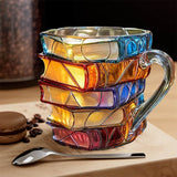 Tasse 3D Unique Pour les Amateurs de Littérature