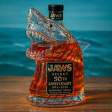 Édition limitée de la bouteille de whisky Shark Jaws Anniversary