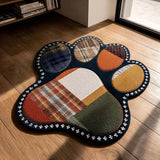 Léa - Tapis décoratif Patte Abstraite