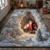 Louise - Tapis décoratif Alpines Père Noël