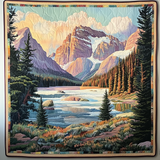 Juliette - Tapisserie artistique Nature Alpine