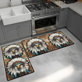 Estelle - Tapis de cuisine Plumes et Atmosphère Naturel