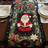 Chemin de table matelassé - Éclat Arctique