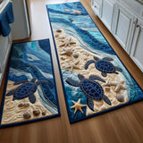 Ambre - Tapis de cuisine Plage Voyageur