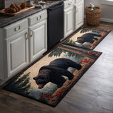 Julie - Tapis de cuisine Ours et Paysage Naturel