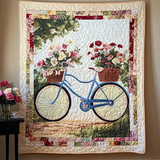 Véronique - Tapis décoratif Artistique Roues Fleuries