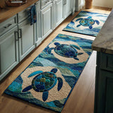 Margaux - Tapis de cuisine Coquillages Délicat
