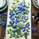 Chemin de Table Matelassé - Sérénade de Lupins