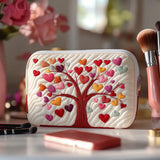 Fanny - Trousse de toilette matelassée Arbre de Vies
