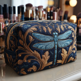 Estelle - Trousse de toilette matelassée Libellule Lumineuse