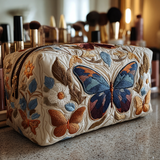 Isabelle - Trousse de toilette matelassée Papillons Délicat