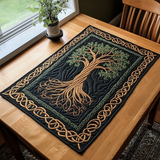 Mathilde - Set de table matelassé Arbre Esprit Celtique