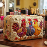 Chloé - Trousse de toilette matelassée Poule Rêveur