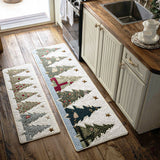 Adèle - Tapis de cuisine De Noël à Sentier dans Bois