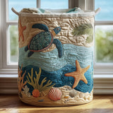 Panier à Linge Matelassé - Harmonie Côtière