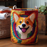 Panier à Linge Matelassé - Corgi