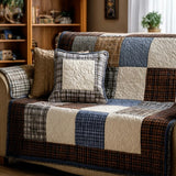 Céline - Housse de canapé matelassée Patte Country