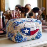 Huguette - Trousse de toilette matelassée Chapeau de Cowboy