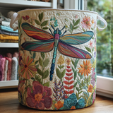 Panier à Linge Matelassé - Jardin aux Papillons