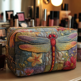 Lise - Trousse de toilette matelassée Libellules dans Prairie