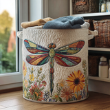 Panier à Linge Matelassé - Sentier des Libellules