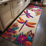 Daphné - Tapis de cuisine Libellule Délicate