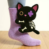 Justine - Chaussettes Chat Noir