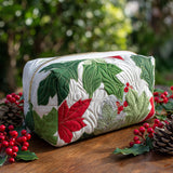 Valentine - Trousse de toilette matelassée Sempervirent de Noël