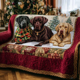 Marion - Housse de canapé matelassée Labrador Retriever