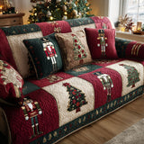 Julie - Housse de canapé matelassée Motif de Noël