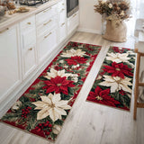 Cerise - Tapis de cuisine De Noël Festif
