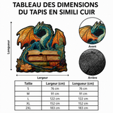 Inès - Tapis décoratif Coucher de Soleil