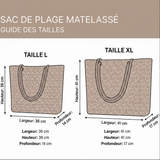 Sylvie | Sac de plage fait main