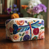 Alix - Trousse de toilette matelassée Vol Coloré