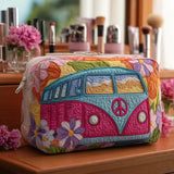 Reine - Trousse de toilette matelassée Combi Floral