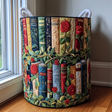 Panier à Linge Matelassé - Livres en Forêt