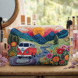 Jacqueline - Trousse de toilette matelassée Horizons Libres