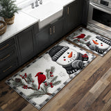 Valérie - Tapis de cuisine Hivernal à Matin Glacé