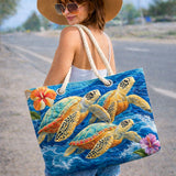 Léonie | Sac de plage fait main