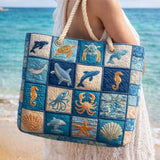 Sylvie | Sac de plage fait main