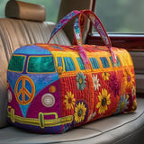 Sac de Voyage Rembourré Hippie Van