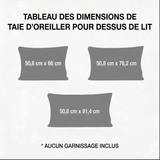 Housse de Coussin Matelassée - Cœurs du Jardin de Roses