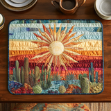 Élise - Set de table matelassé Doré Horizon