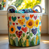 Panier à Linge Matelassé - Amour du Terroir