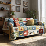 Chloé - Housse de canapé matelassée Empreintes de Patte