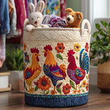 Panier à Linge Matelassé - Refuge des Poules