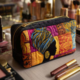 Oriane - Trousse de toilette matelassée Style Patrimoine Lumineux