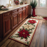 Zéphyrine - Tapis de cuisine De Noël à Route Festive