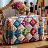 Morgane - Trousse de toilette matelassée Petit Soldat de Noël