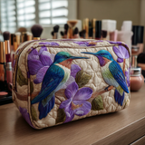 Mila - Trousse de toilette matelassée Colibri Délicat